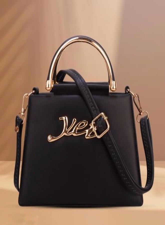 CULT FACTORY Latest Black Sling Bag For Woman Leather Side Bags For Women Stylish - Image 2